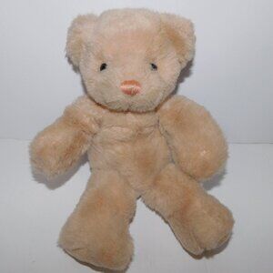 VTG 1985 Gund BUNKY Bear 10" Plush Stuffed Tan Brown Teddy